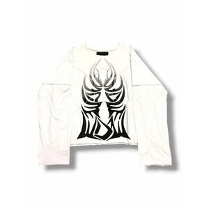 Who Decides War Winged Gradient Long-Sleeve T-Shirt | Size MEDIUM